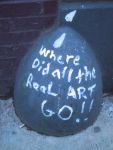 where did all the real art go